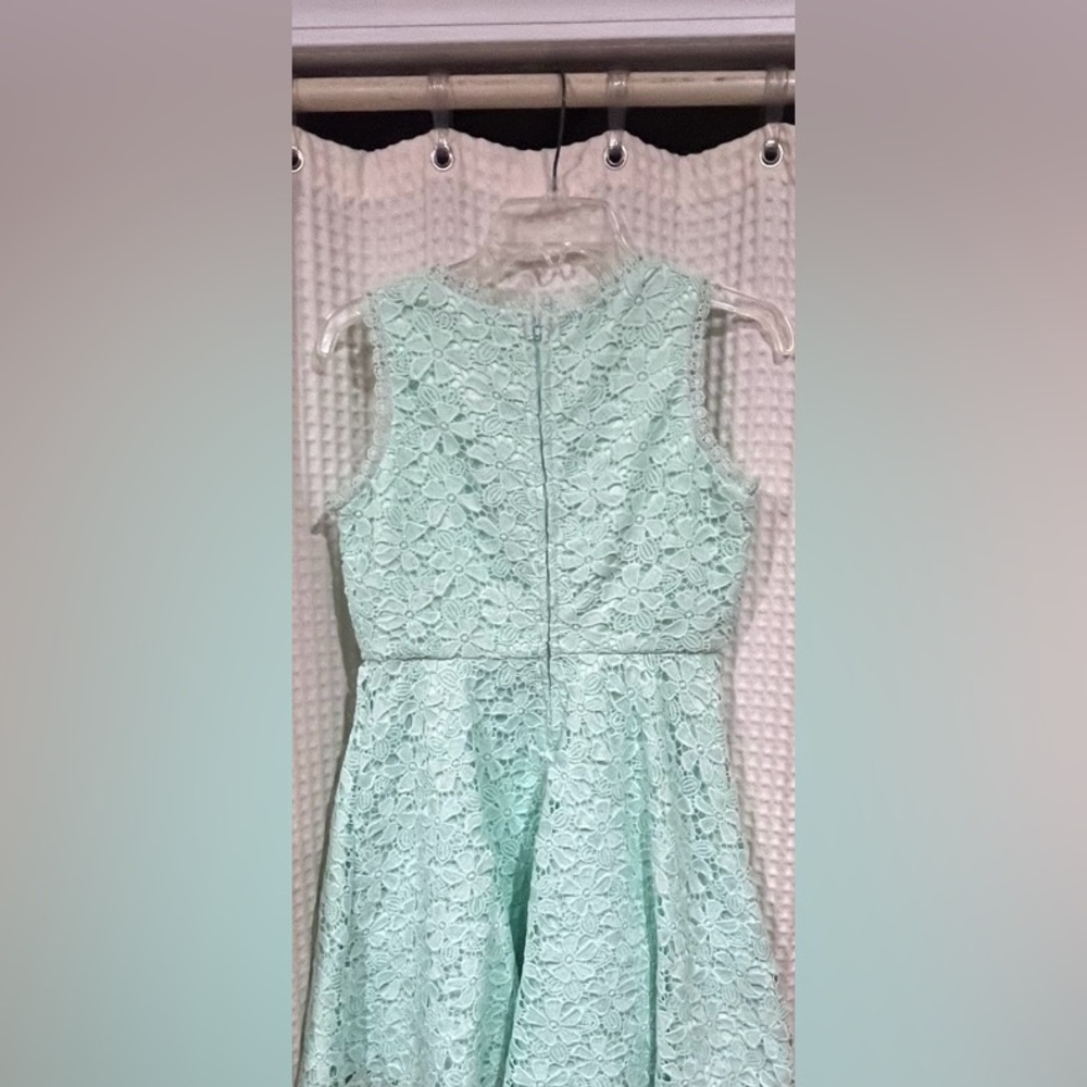 Girls LIME Green Dress 👗 - Size 16 - Picture 7 of 10